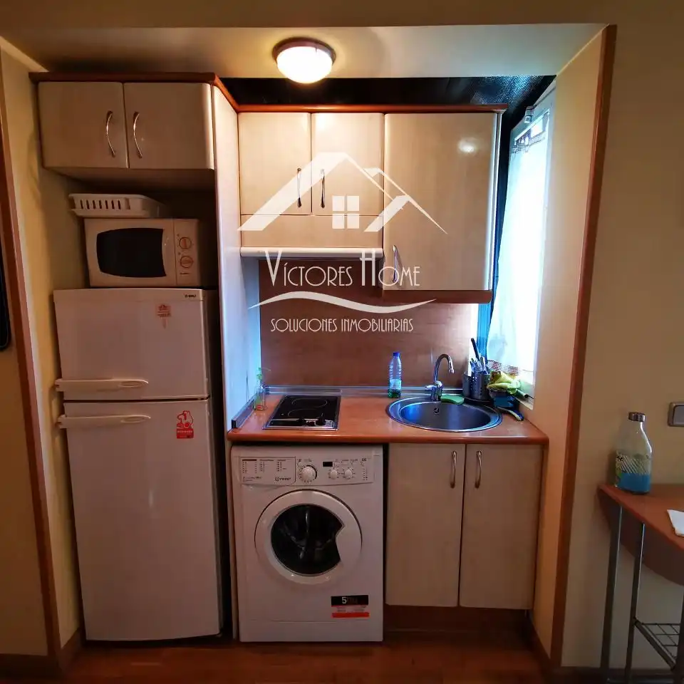 Kitchen of Flat for sale in Madrid  with Terrace and Furnished