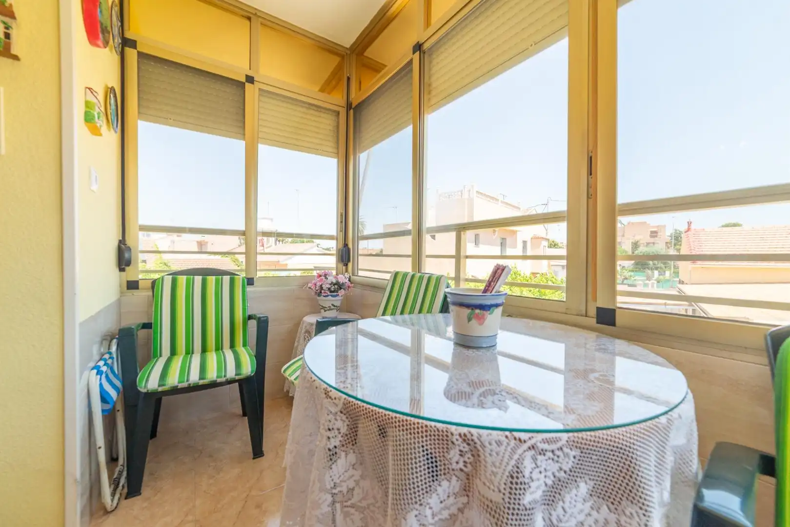 Terrassa de Apartament en venda en San Javier amb Aire condicionat, Jardí privat i Terrassa
