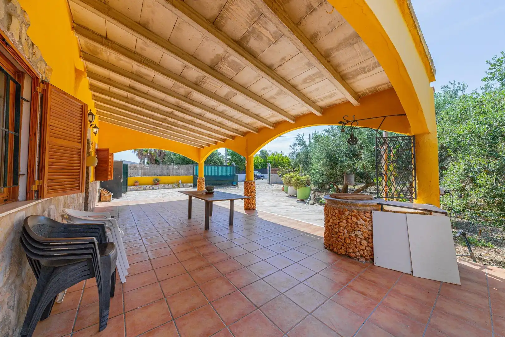 Terrassa de Casa o xalet en venda en Marratxí amb Aire condicionat, Calefacció i Jardí privat