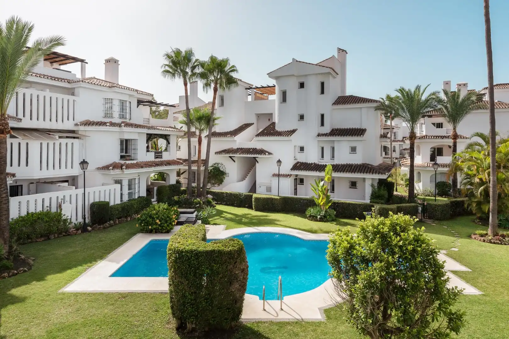 Jardí de Àtic en venda en Marbella amb Aire condicionat, Jardí privat i Terrassa