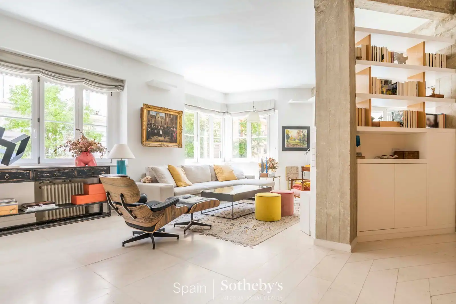 Wohnzimmer von Wohnungen zum Verkauf in Madrid mit Klimaanlage, Heizung und Abstellraum