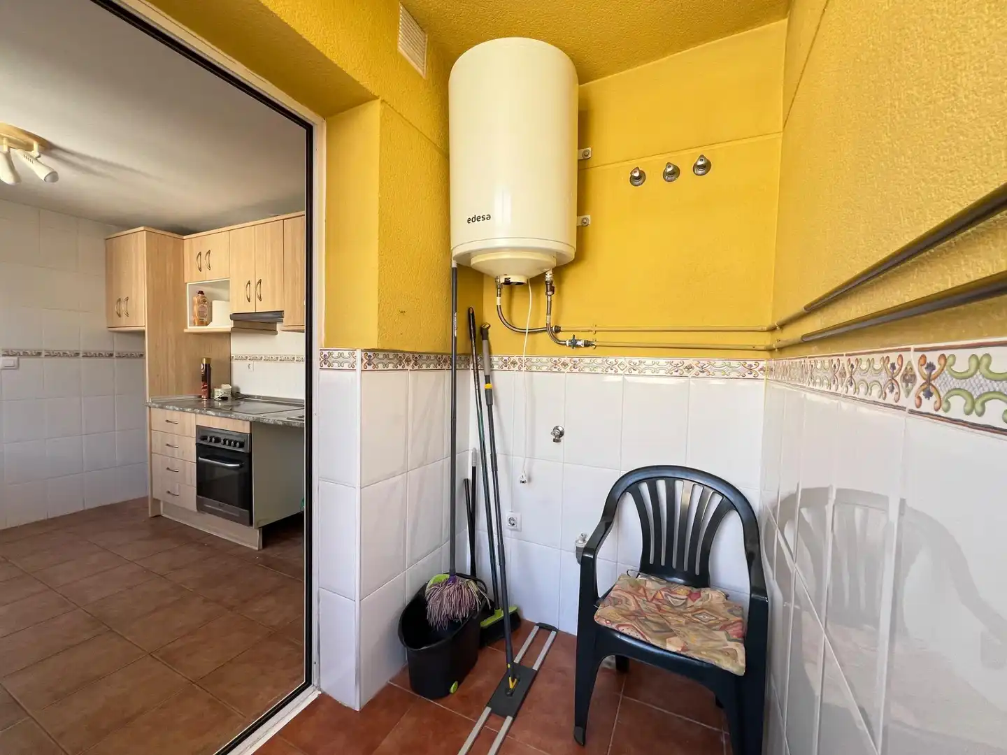 Küche von Dachboden zum Verkauf in Torremolinos mit Klimaanlage, Heizung und Terrasse