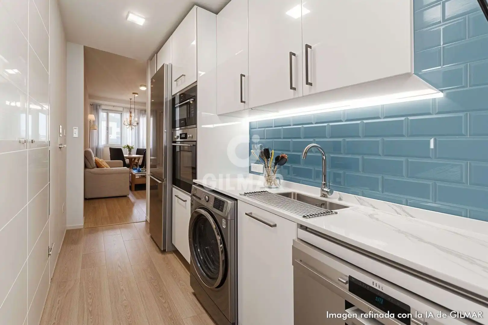 Küche von Wohnung zum Verkauf in Madrid mit Heizung