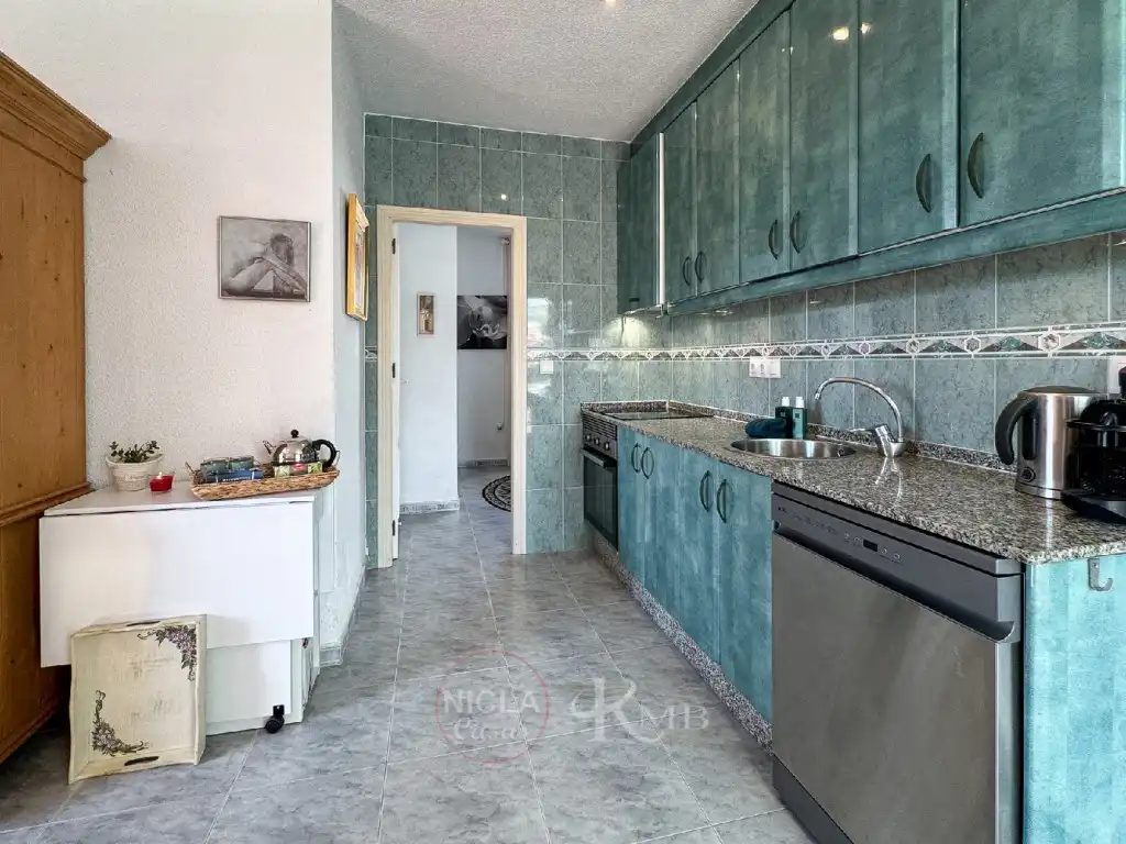 Cocina de Apartamento en venta en Vera con Aire acondicionado, Jardín privado y Terraza