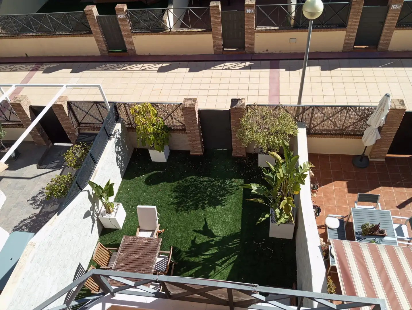 Terraza de Casa adosada en venta en Pilar de la Horadada con Aire acondicionado, Calefacción y Jardín privado