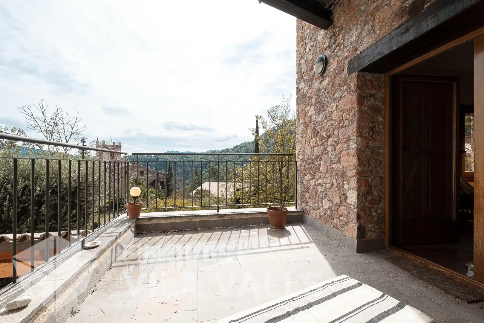 Terraza de Casa o chalet en venta en Gallifa con Aire acondicionado, Calefacción y Jardín privado