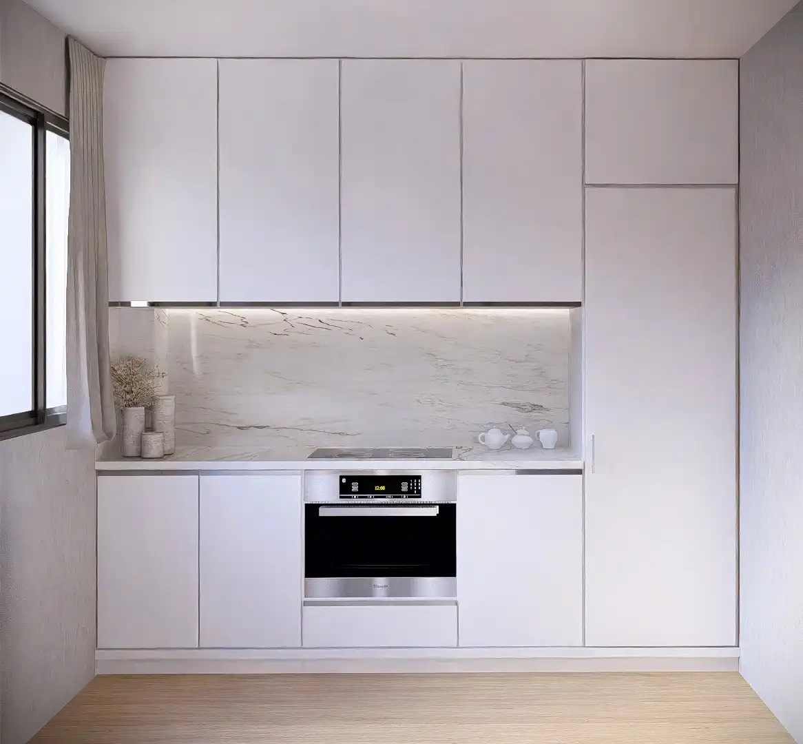 Küche von Wohnung zum Verkauf in A Coruña Capital  mit Heizung