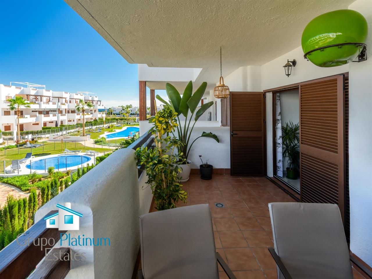 Garden of Apartment for sale in Pulpí  with Air Conditioner, Heating and Storage room