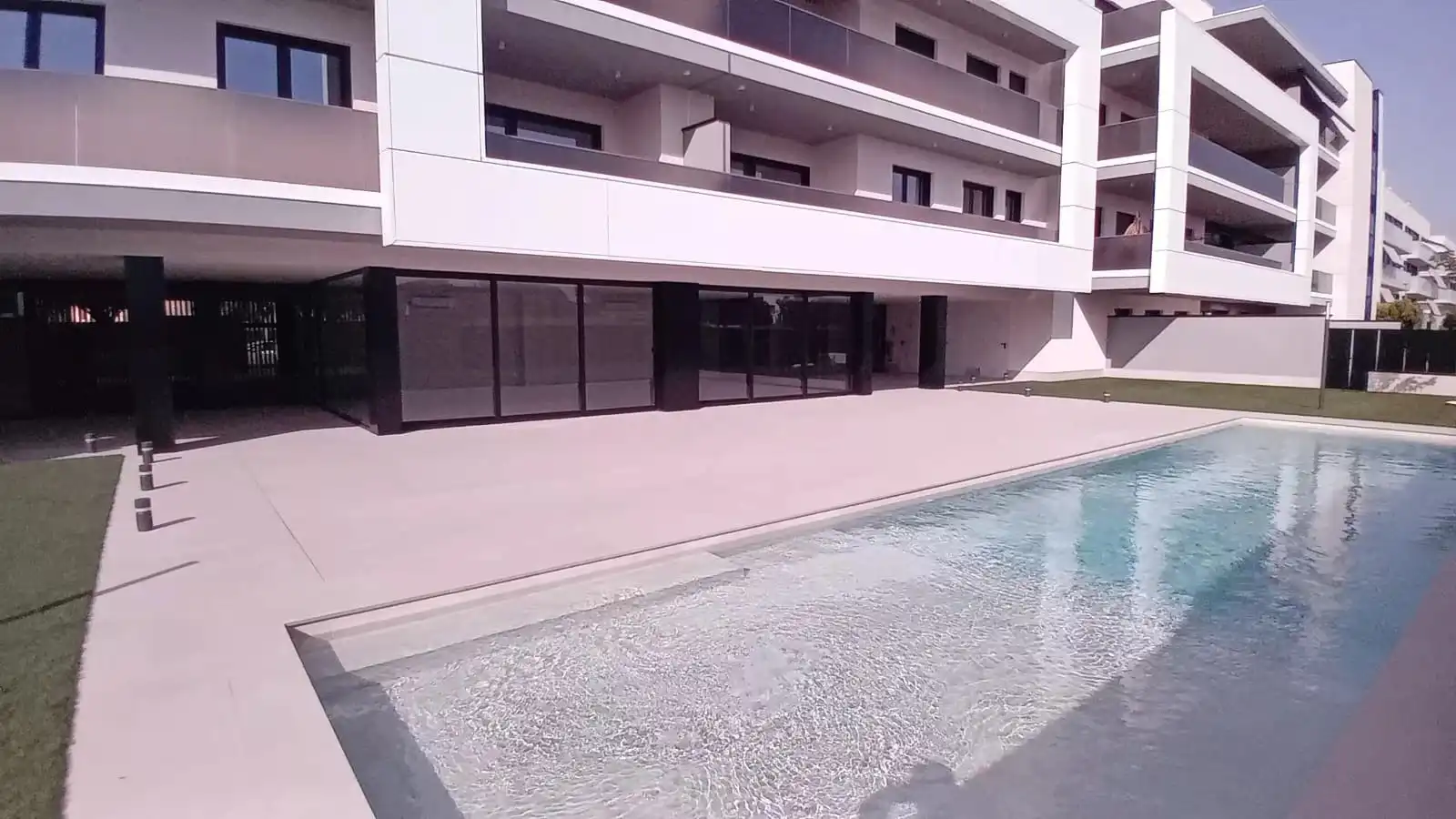 Schwimmbecken von Wohnung zur Miete in Lleida mit Heizung, Privatgarten und Terrasse