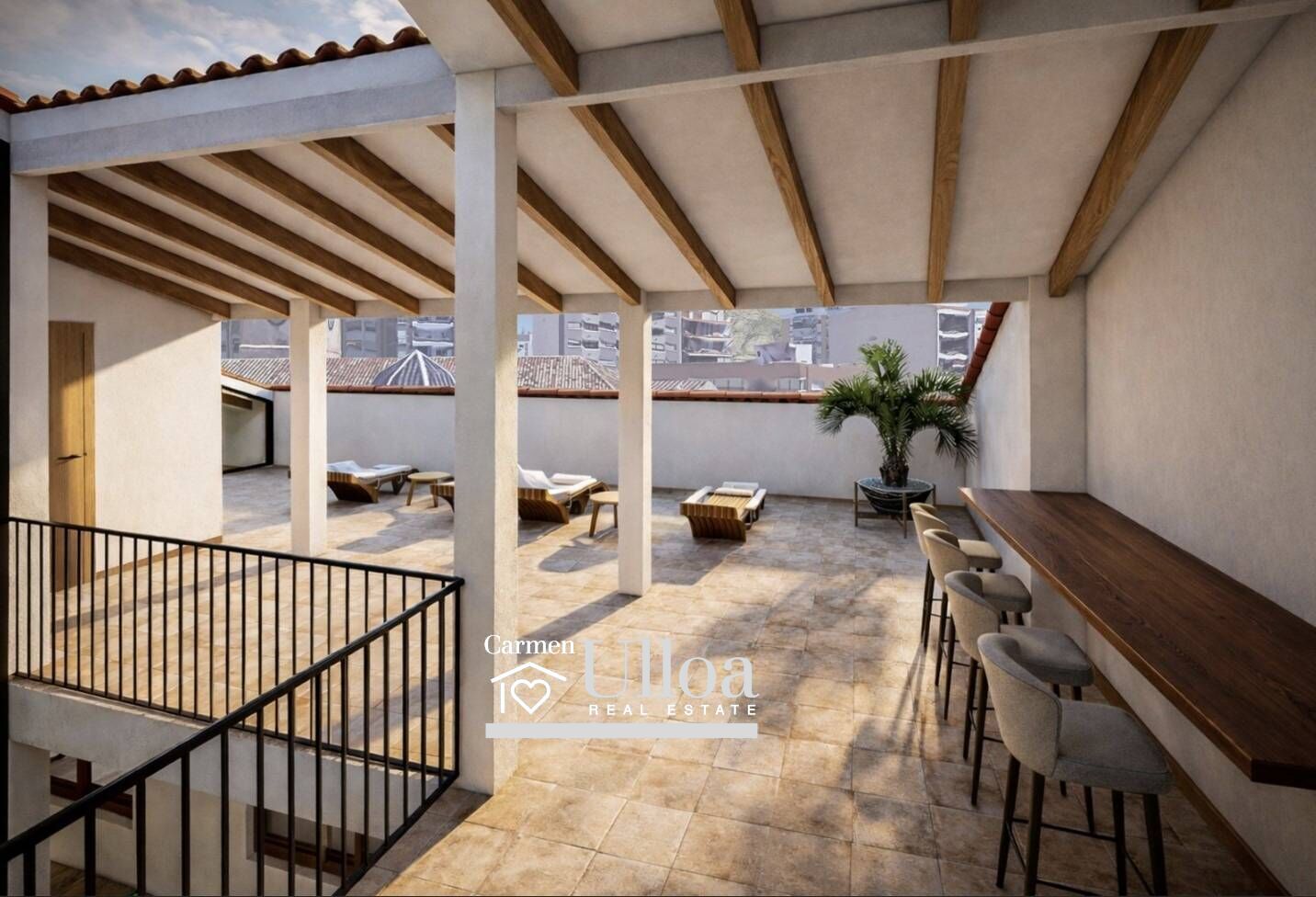 Terrasse von Wohnungen zum Verkauf in Villajoyosa / La Vila Joiosa mit Privatgarten, Terrasse und Balkon
