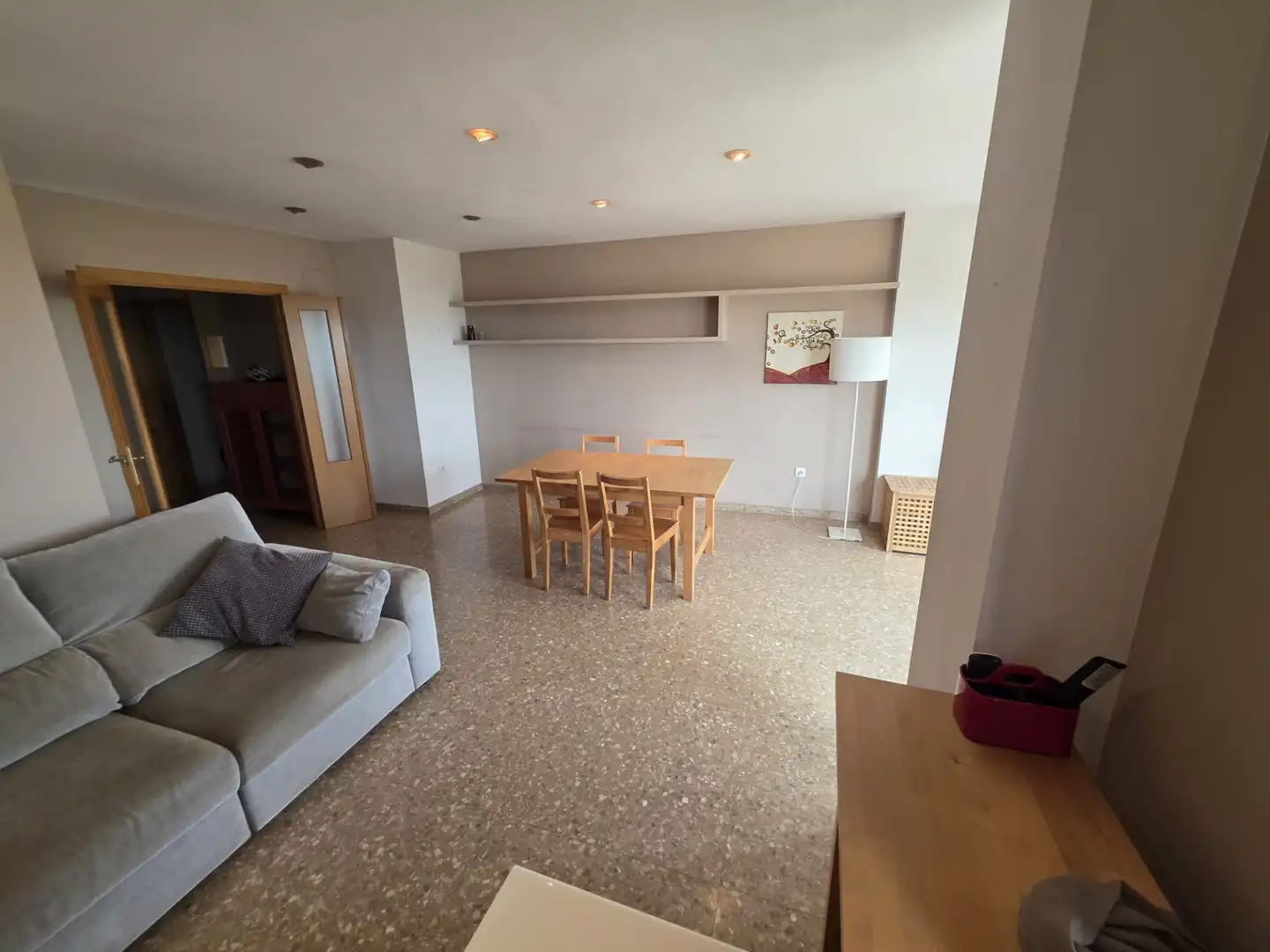 Comedor de Piso de alquiler en Vila-real con Aire acondicionado, Trastero y Piscina