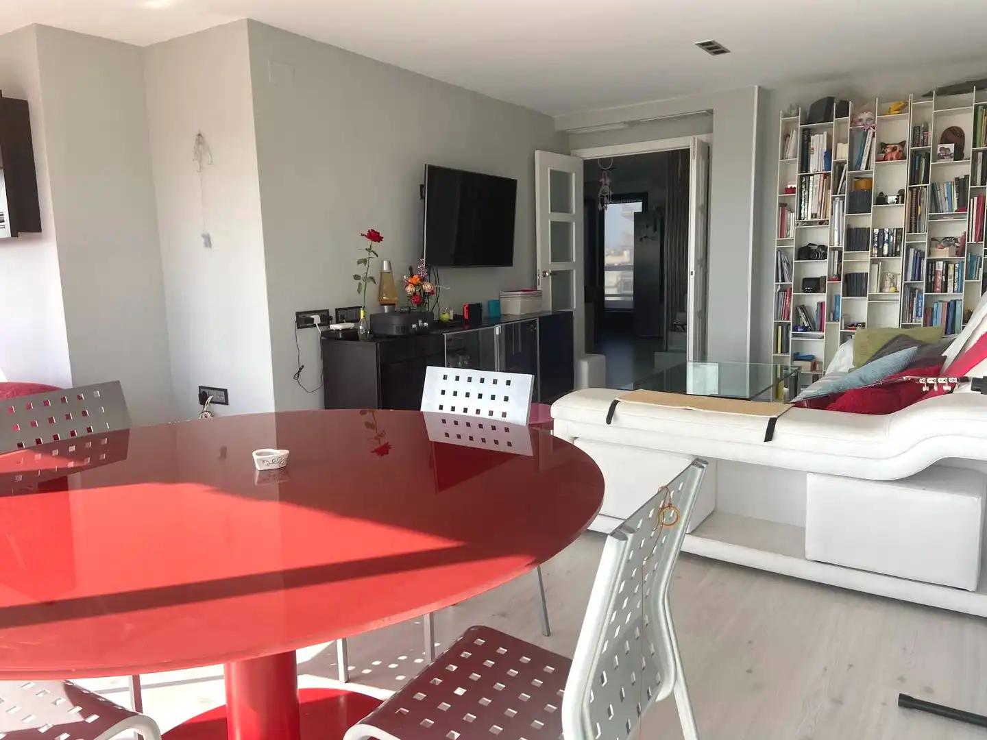 Comedor de Dúplex de alquiler en Alicante / Alacant con Aire acondicionado, Calefacción y Terraza