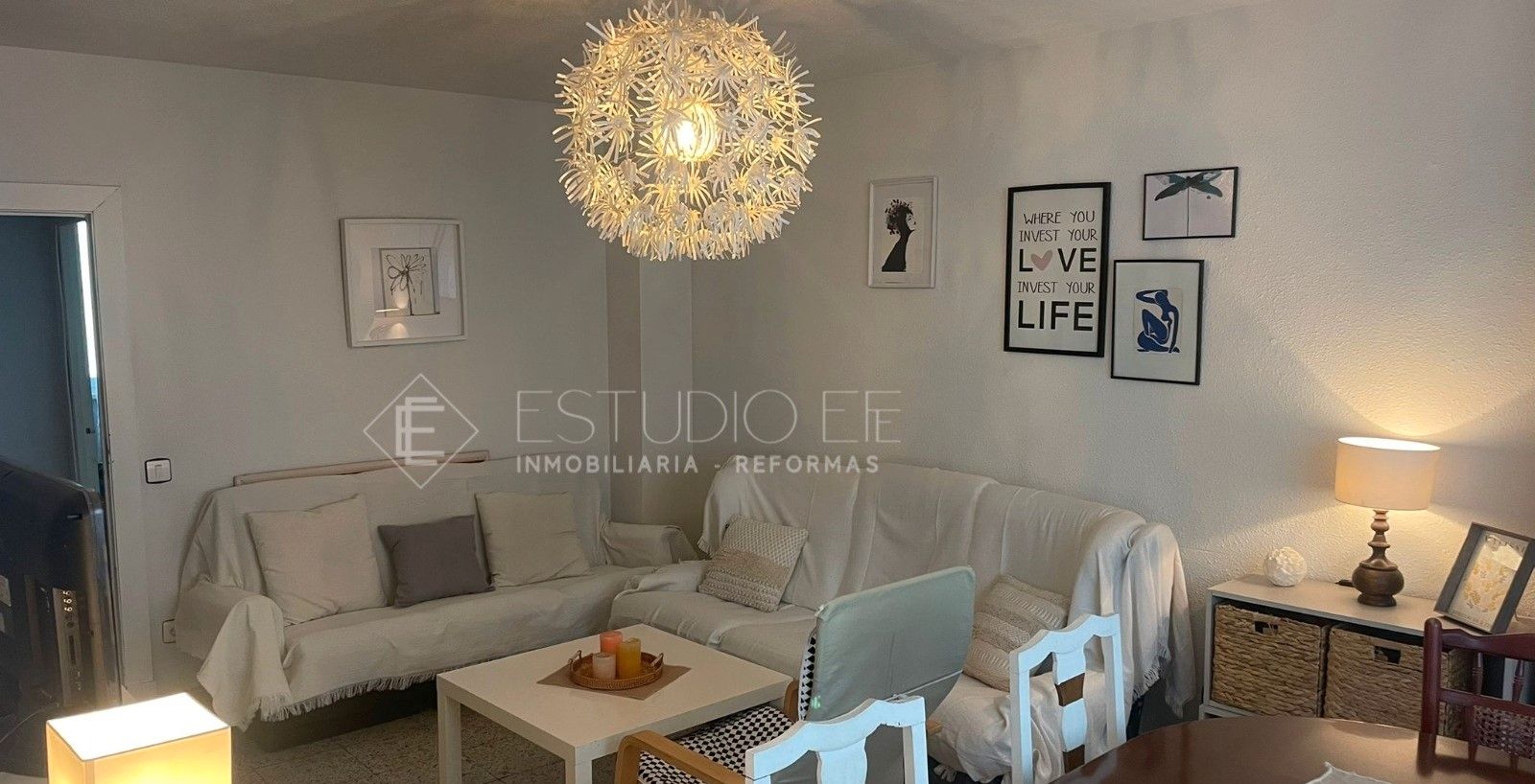 Living room of Flat for rent in Salamanca Capital  with Furnished and Balcony