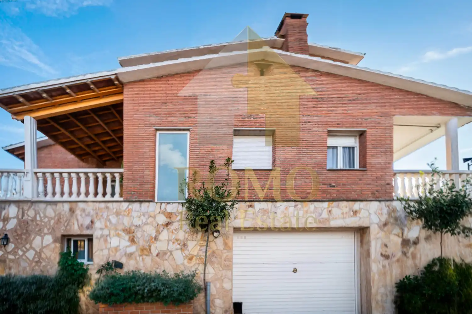 Vista exterior de Casa o chalet en venta en L'Ametlla del Vallès con Aire acondicionado, Calefacción y Jardín privado