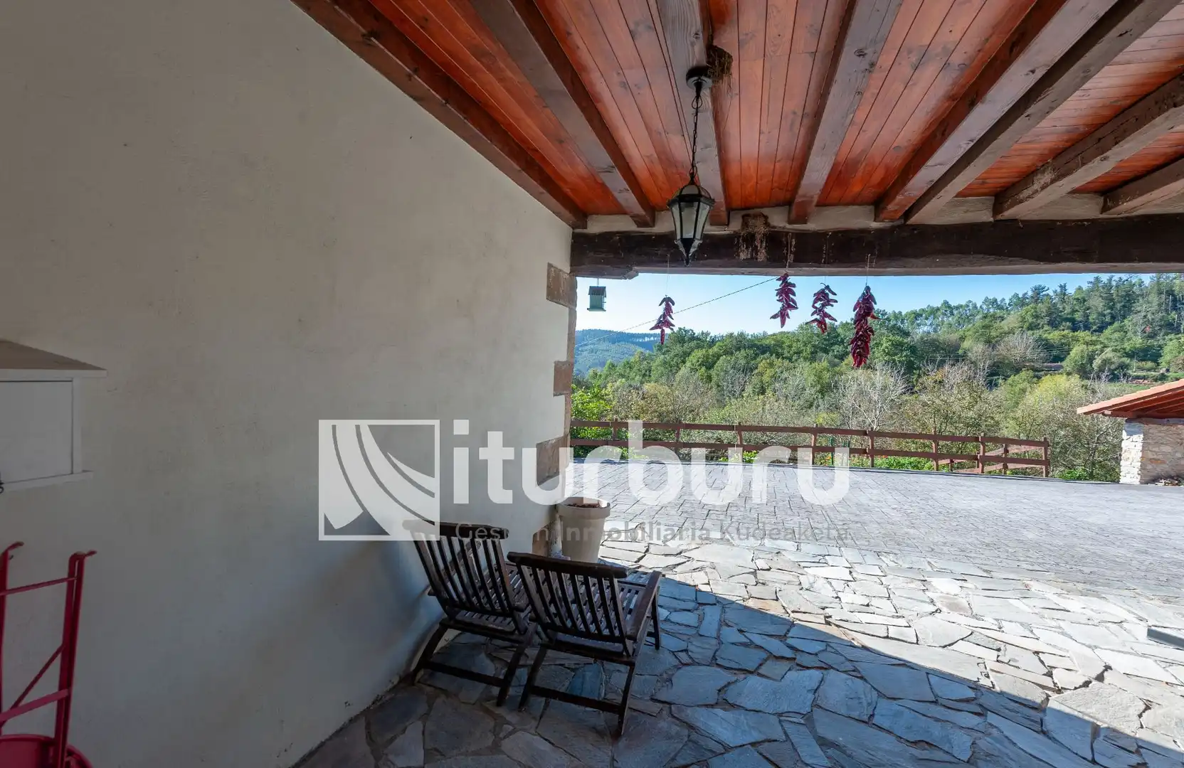 Terraza de Casa o chalet en venta en Arrieta, Bizkaia