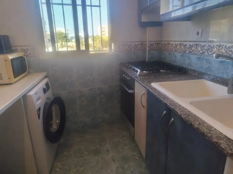 Cocina de Apartamento en venta en Cullera con Aire acondicionado, Terraza y Amueblado