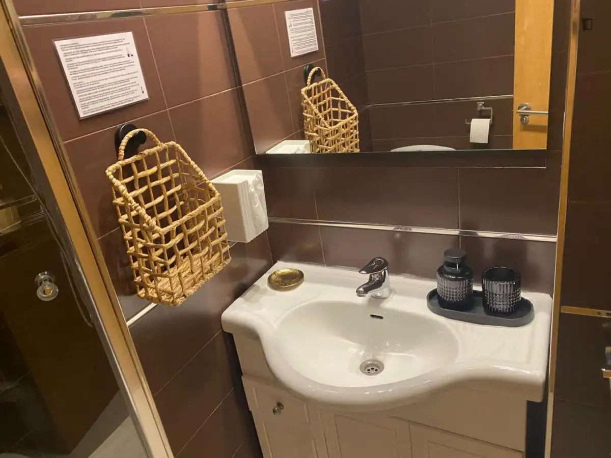 Bathroom of Apartments for rent in Madrid  with Air Conditioner, Furnished and Oven