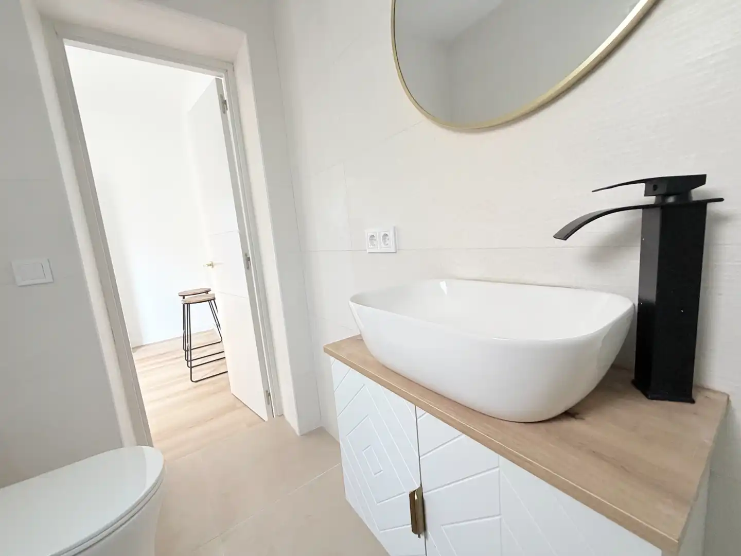 Baño de Casa o chalet en venta en Bormujos con Parquet y Terraza
