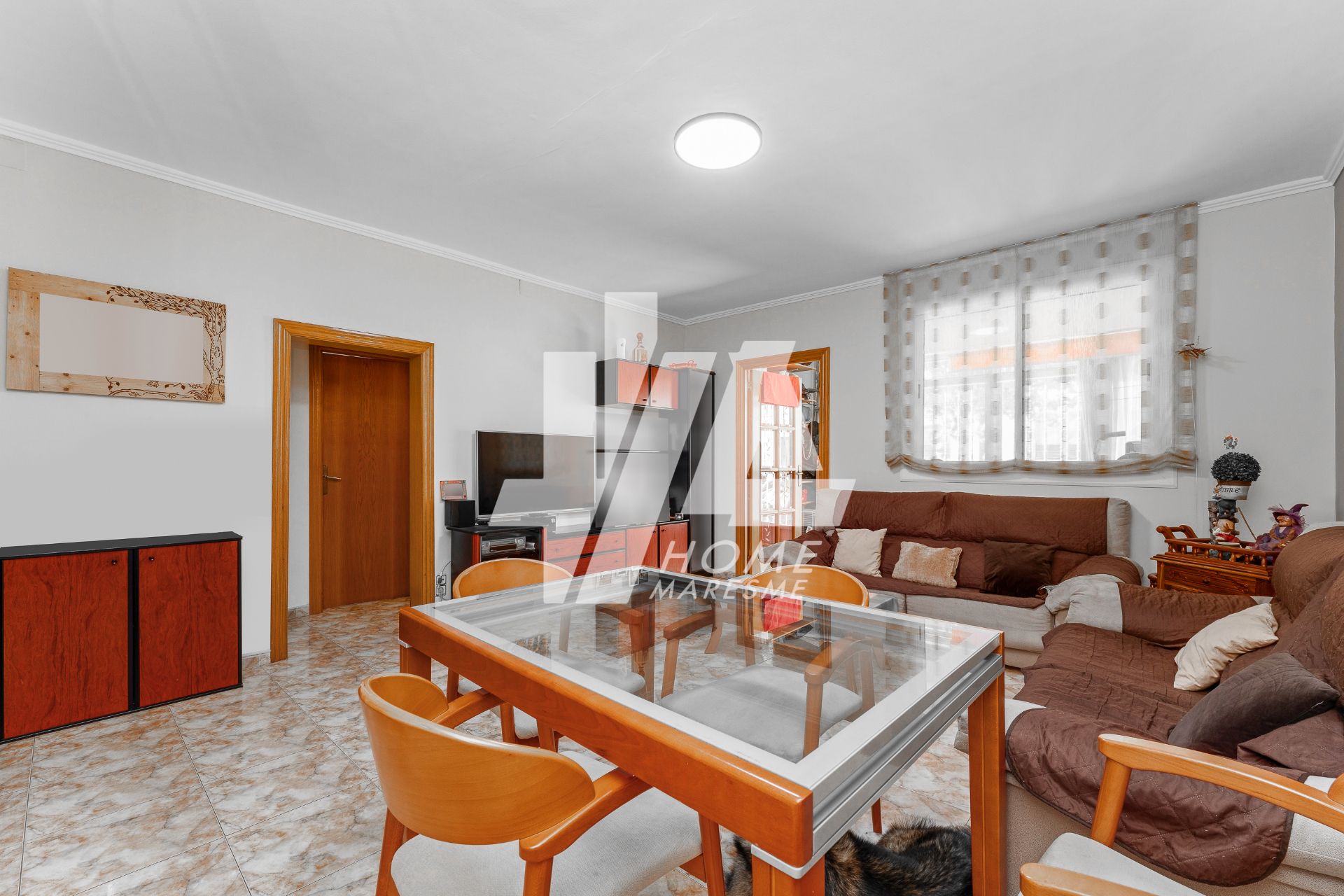 Sala d'estar de Planta baixa en venda en Sant Adrià de Besòs amb Aire condicionat, Calefacció i Traster