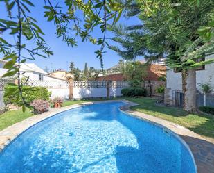 Piscina de Casa o xalet en venda en Málaga Capital amb Calefacció, Jardí privat i Terrassa