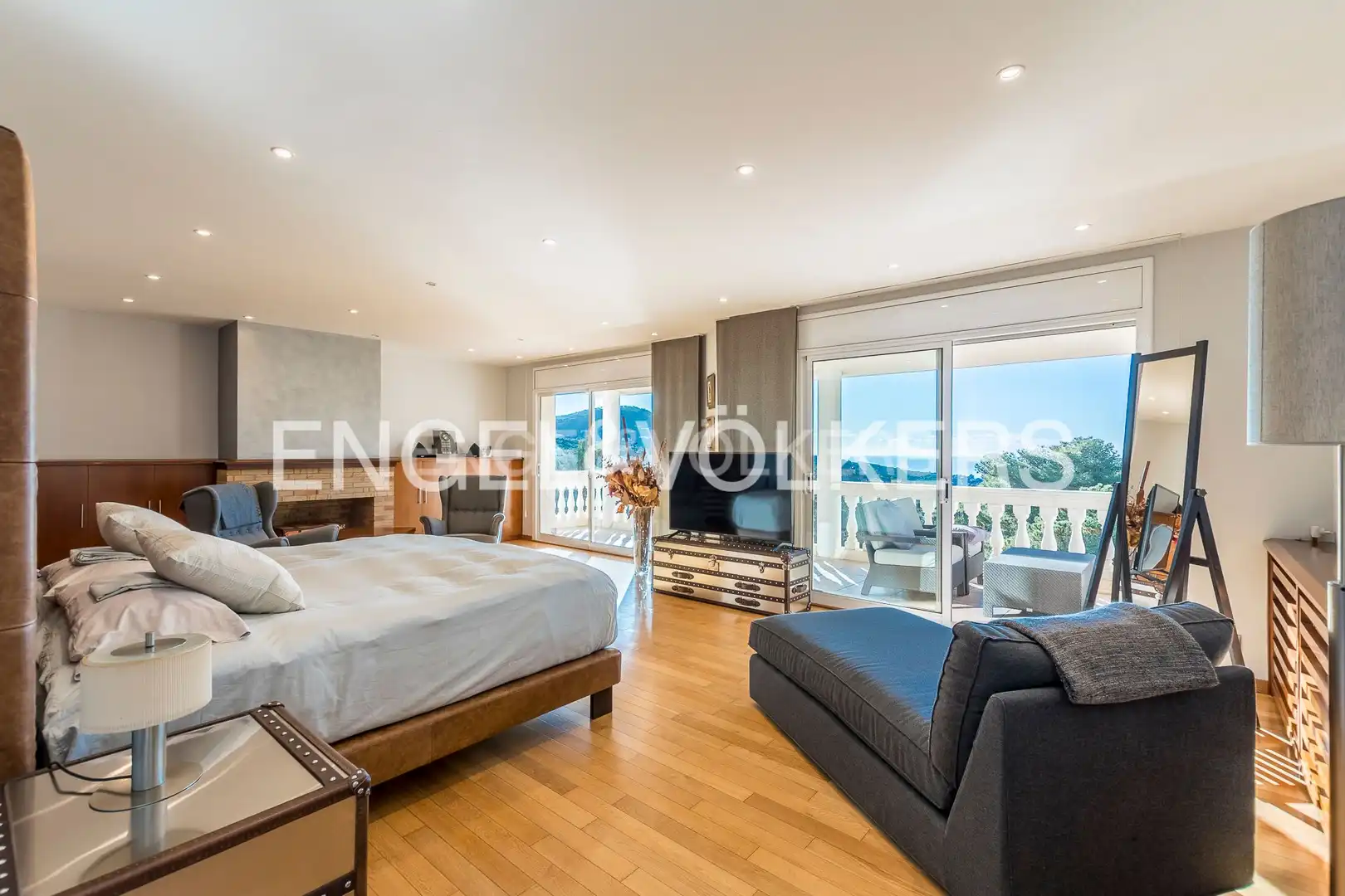 Dormitori de Casa o xalet en venda en Cabrils amb Aire condicionat, Calefacció i Parquet