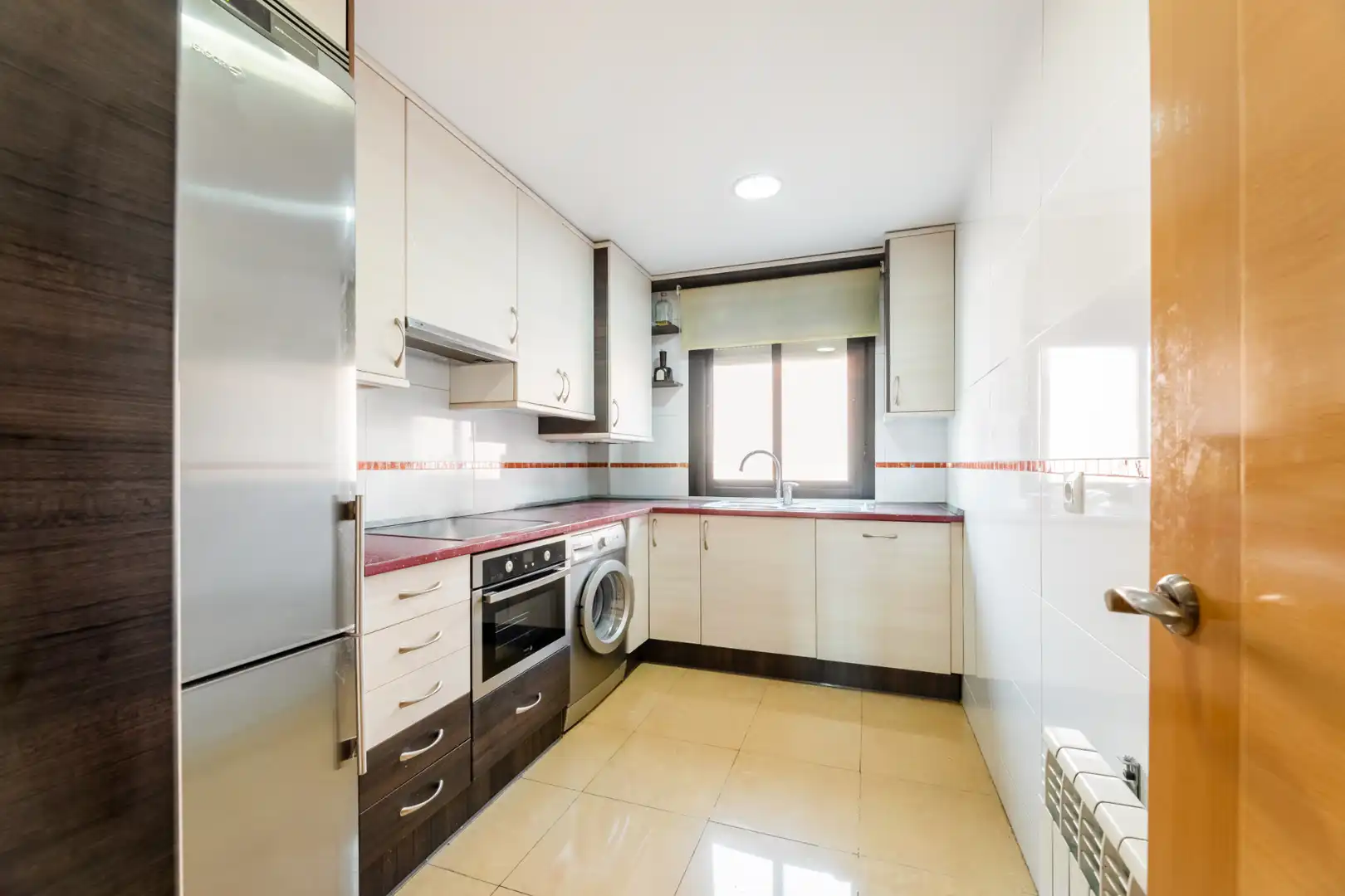 Kitchen of Flat for sale in Madrid  with Air Conditioner, Heating and Terrace