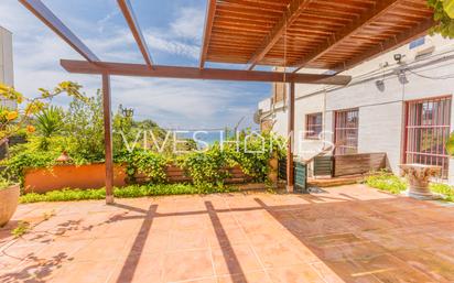 Terrace of Flat for sale in Caldes d'Estrac  with Air Conditioner, Heating and Private garden