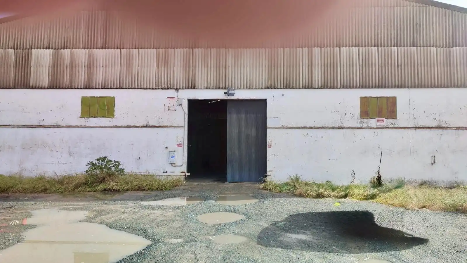 Vista exterior de Nave industrial en venta en Tocina
