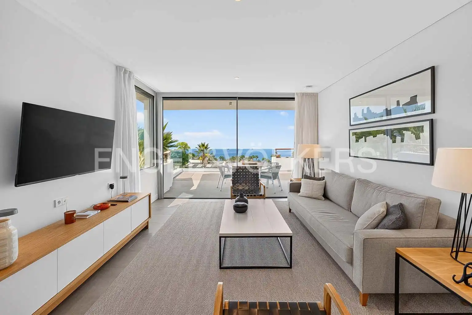 Sala de estar de Piso en venta en Abama