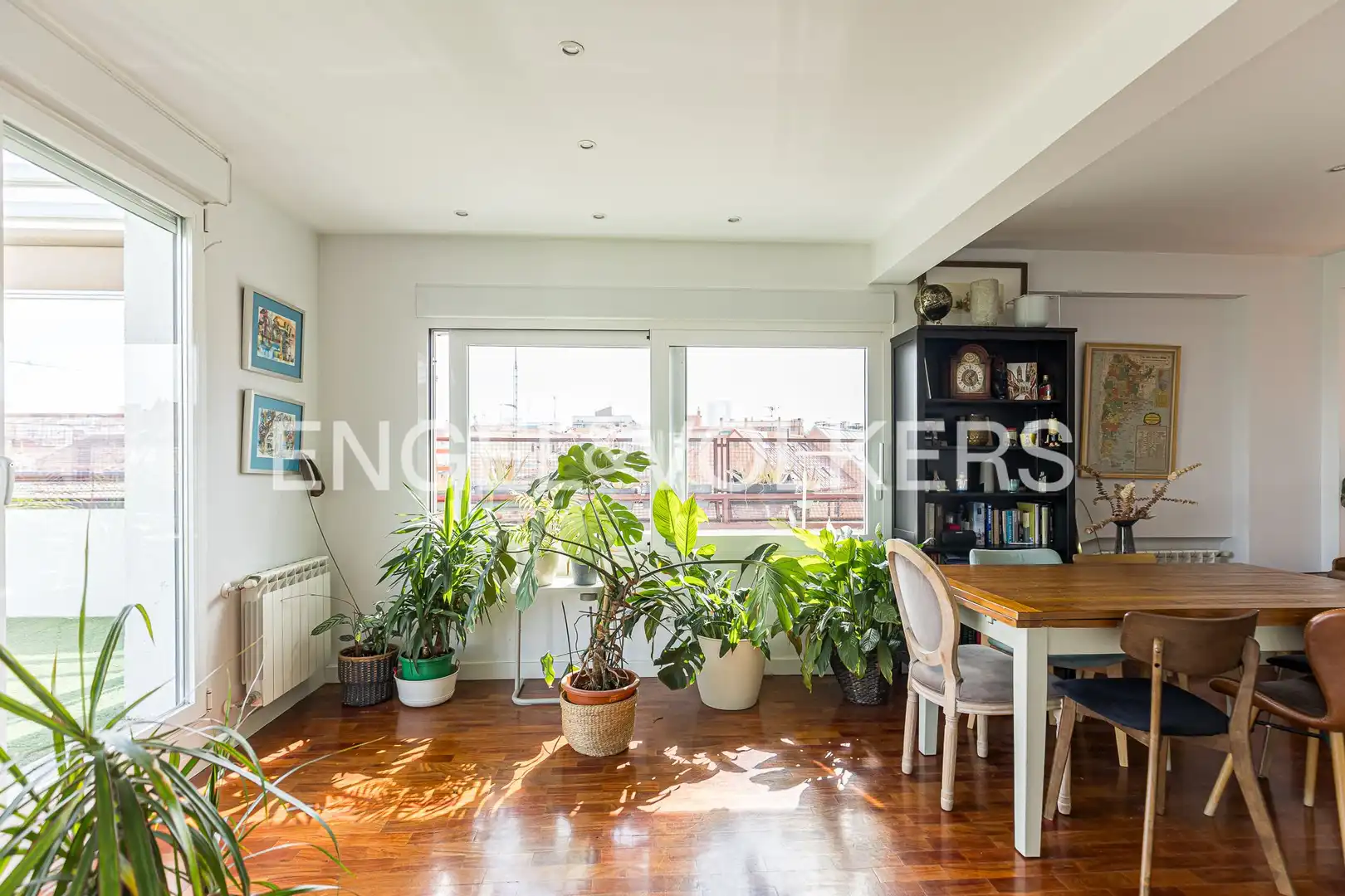 Sala de estar de Ático en venta en Madrid con Aire acondicionado, Calefacción y Terraza