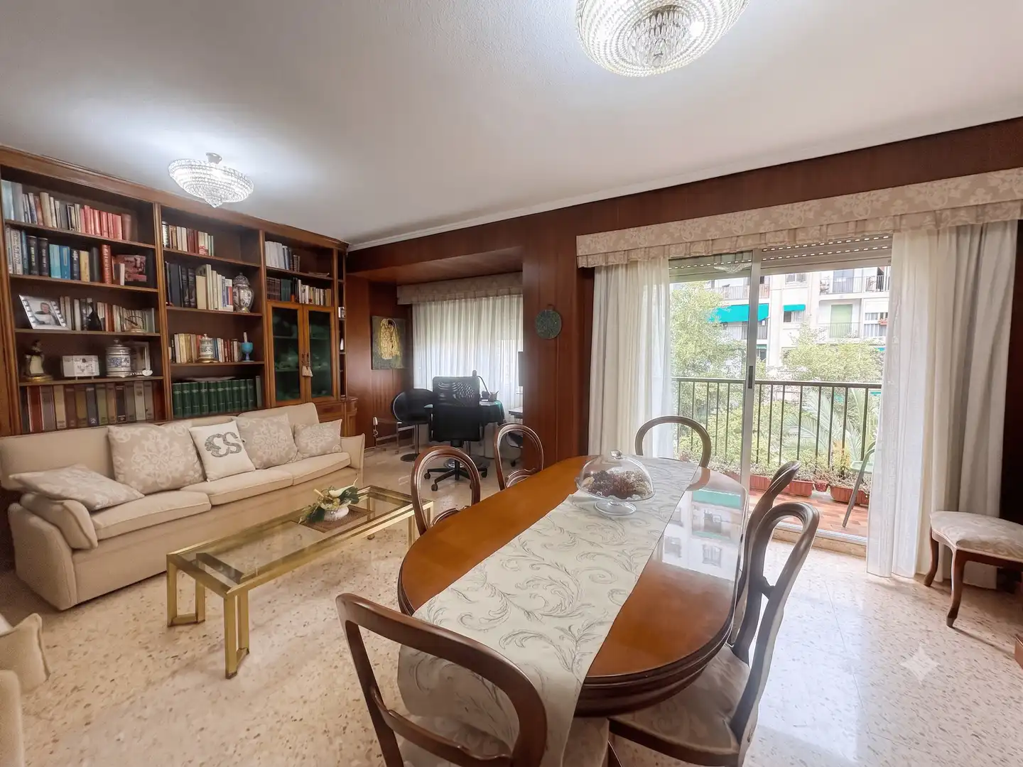 Sala de estar de Piso en venta en Valencia con Aire acondicionado y Balcón
