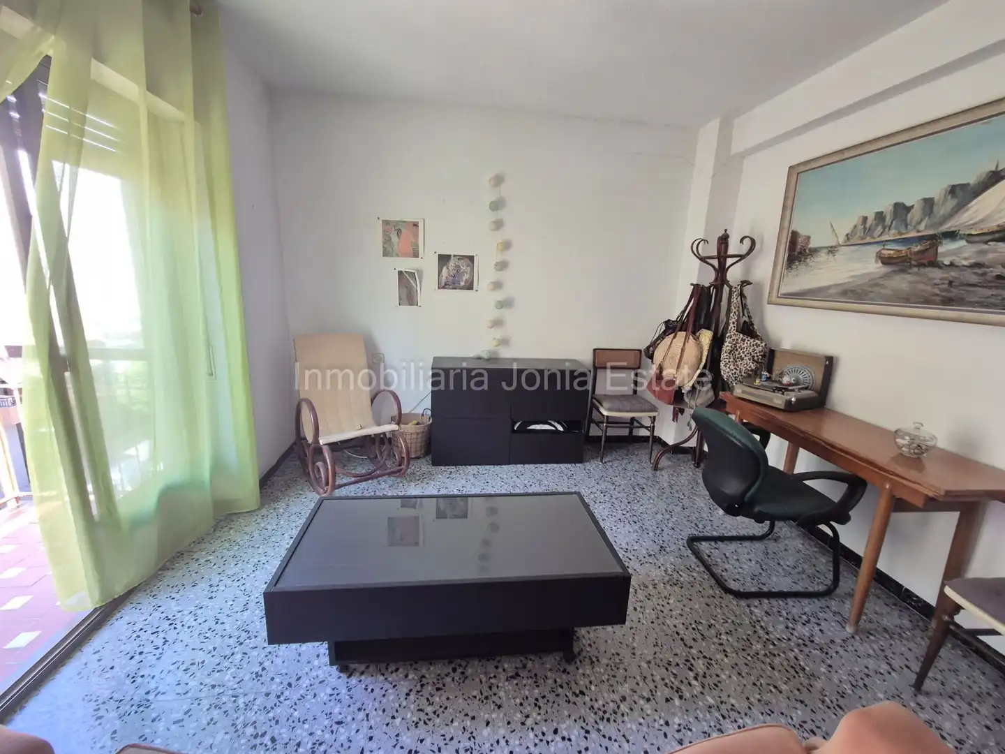 Sala d'estar de Apartament en venda en Villajoyosa / La Vila Joiosa amb Aire condicionat, Jardí privat i Terrassa