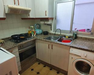 Kitchen of Flat for sale in  Valencia Capital  with Air Conditioner and Balcony