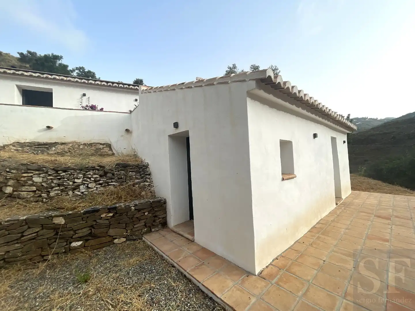 Vista exterior de Casa o xalet en venda en Sayalonga