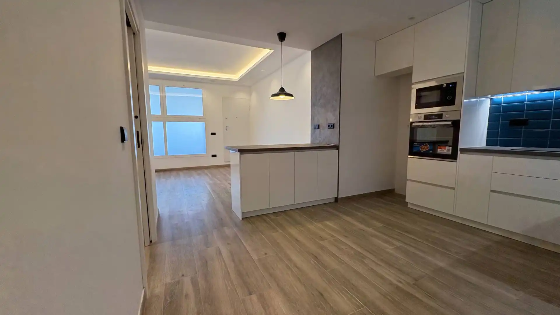 Küche von Wohnung zur Miete in Aldaia mit Klimaanlage, Heizung und Parkett
