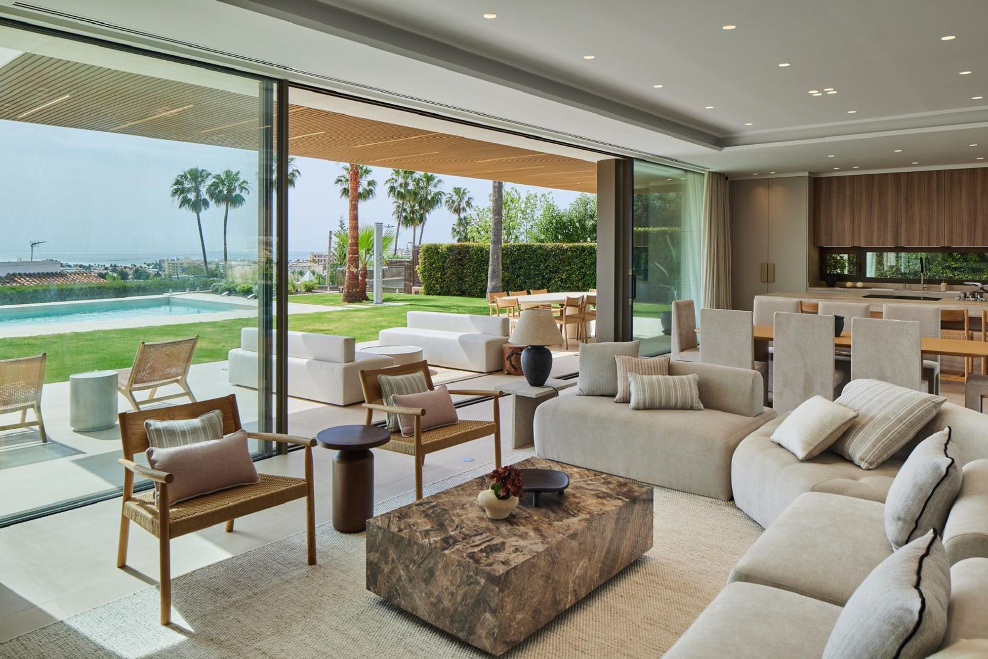 Sala de estar de Casa o chalet en venta en Málaga Capital con Terraza y Balcón