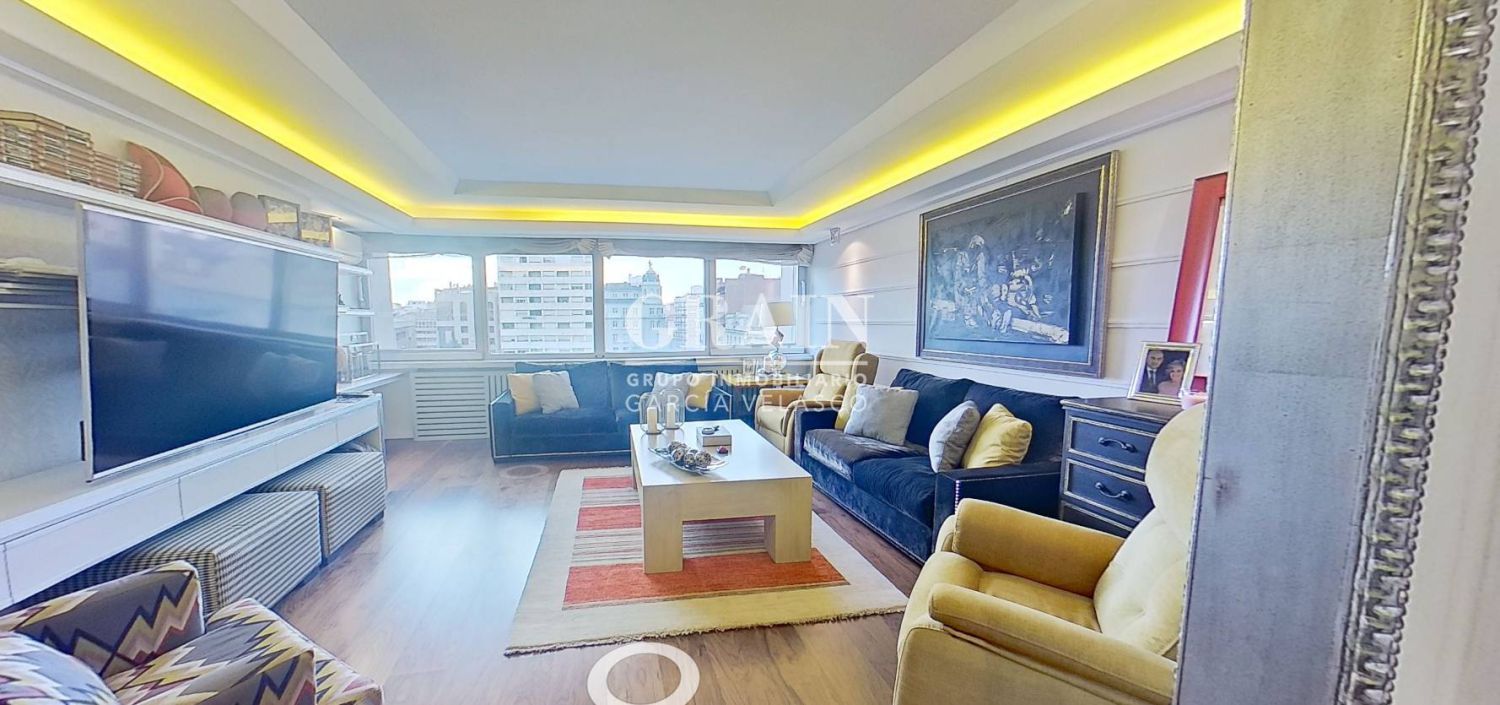 Living room of Flat for sale in  Albacete Capital  with Air Conditioner and Heating