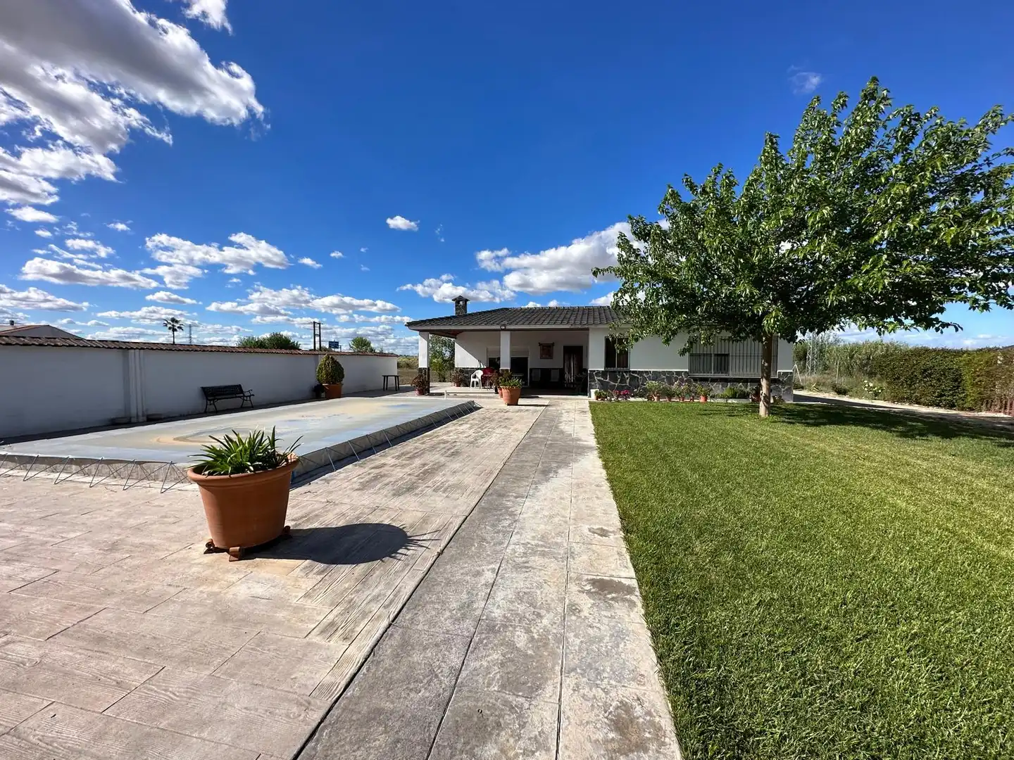 Jardín de Casa o chalet en venta en Don Benito con Jardín privado y Piscina