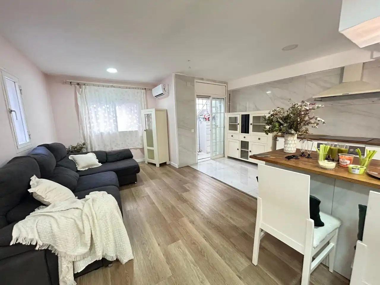 Sala de estar de Piso en venta en Barcelona con Aire acondicionado