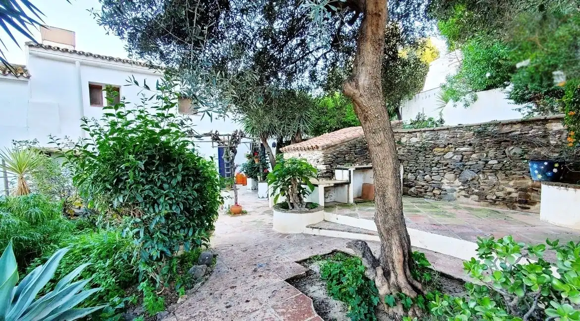 Vista exterior de Casa o chalet en venta en Macharaviaya con Jardín privado y Terraza