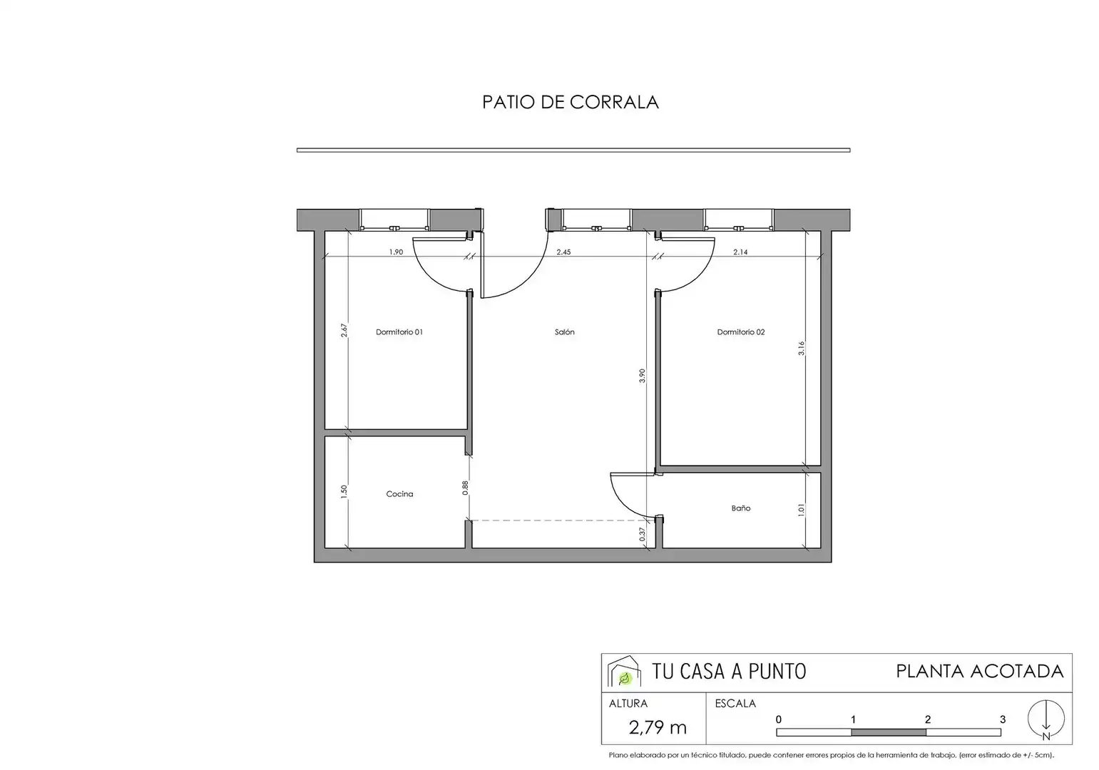 Flat for rent in Calle del General Lacy, Palos de Moguer
