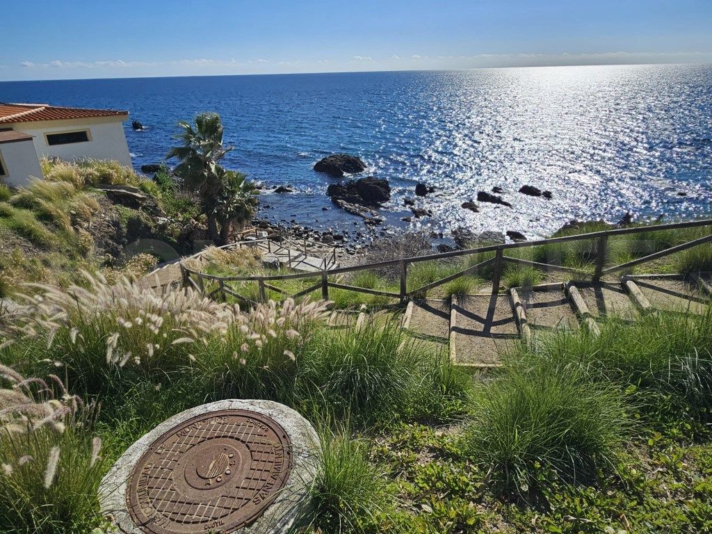 Exterior view of Flat for sale in Benalmádena  with Air Conditioner, Private garden and Swimming Pool