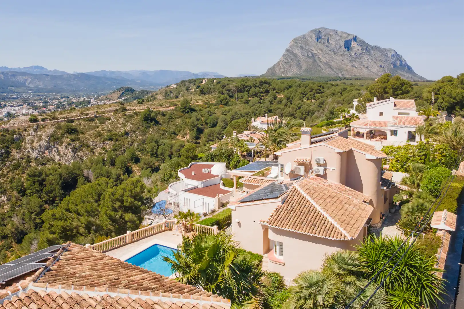Exterior view of Houses for sale in Jávea / Xàbia  with Air Conditioner, Heating and Private garden