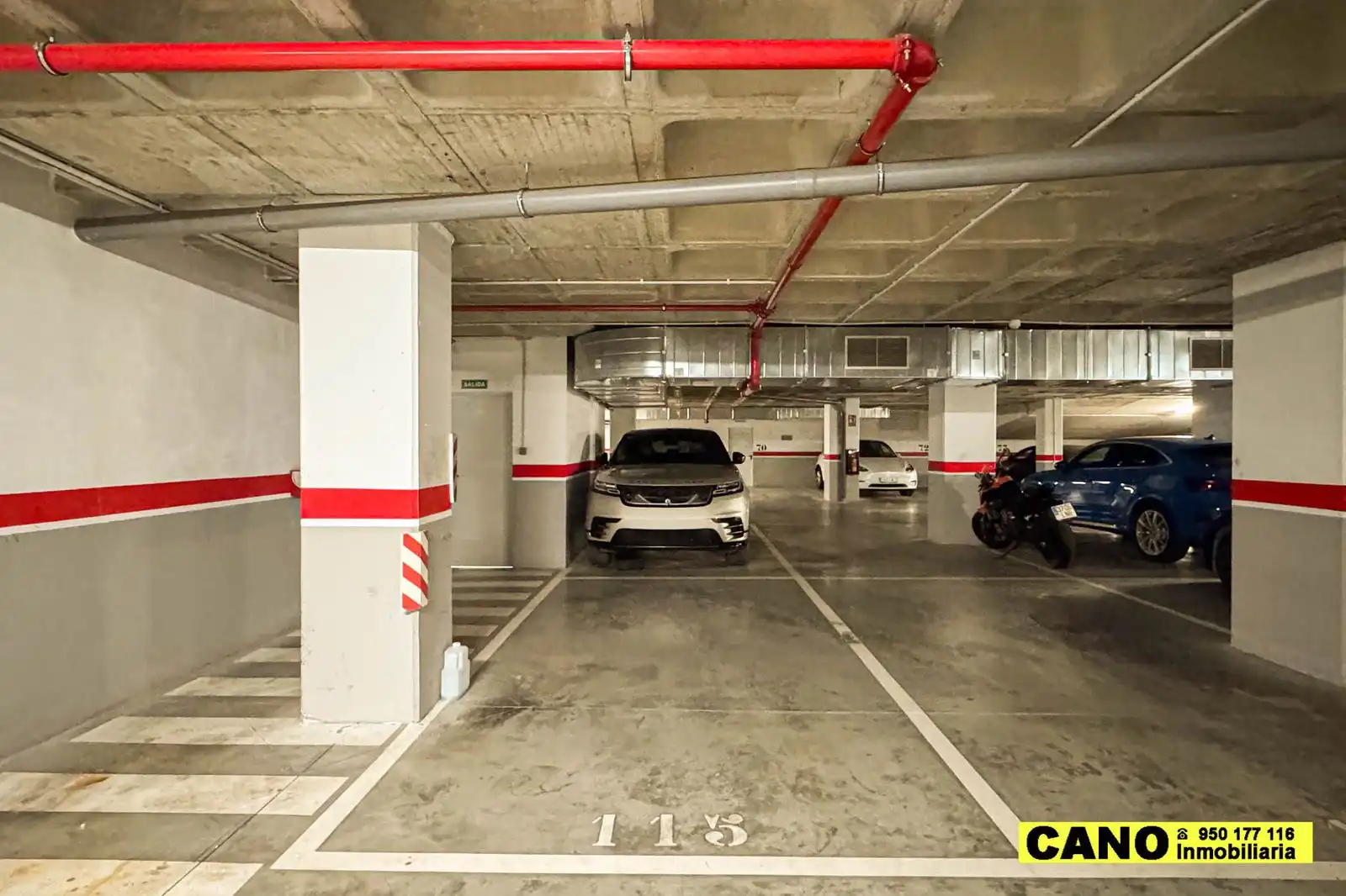 Parking of Flat for sale in Almería  with Terrace, Storage room and Swimming Pool