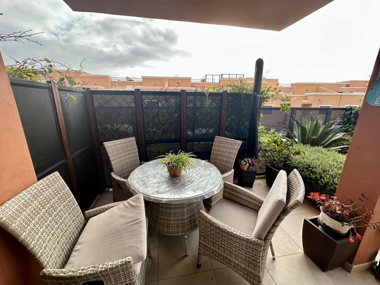 Terrassa de Casa adosada en venda en Antigua amb Aire condicionat i Piscina comunitària