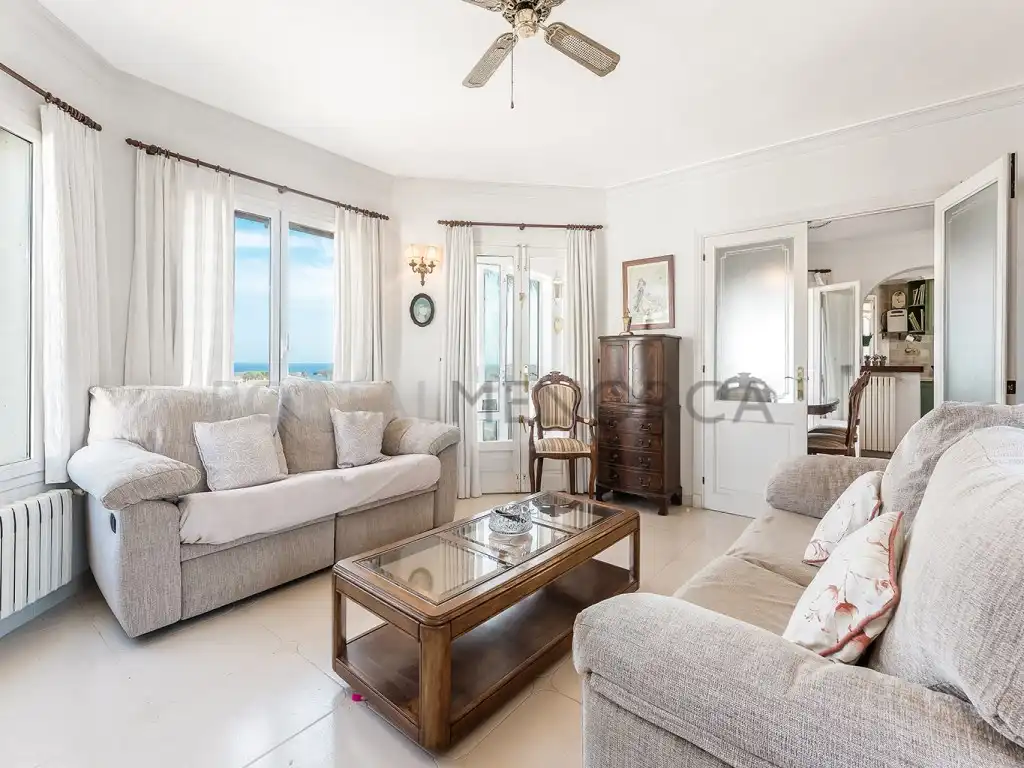 Sala de estar de Casa o chalet en venta en Es Mercadal con Aire acondicionado, Calefacción y Jardín privado