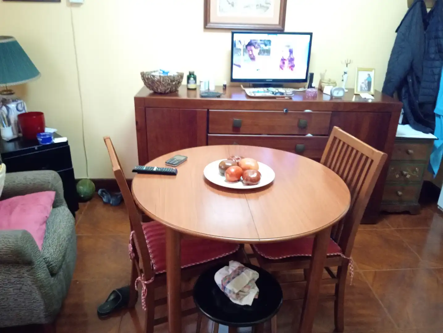 Dining room of Flat for sale in Bilbao   with Heating, Terrace and Furnished