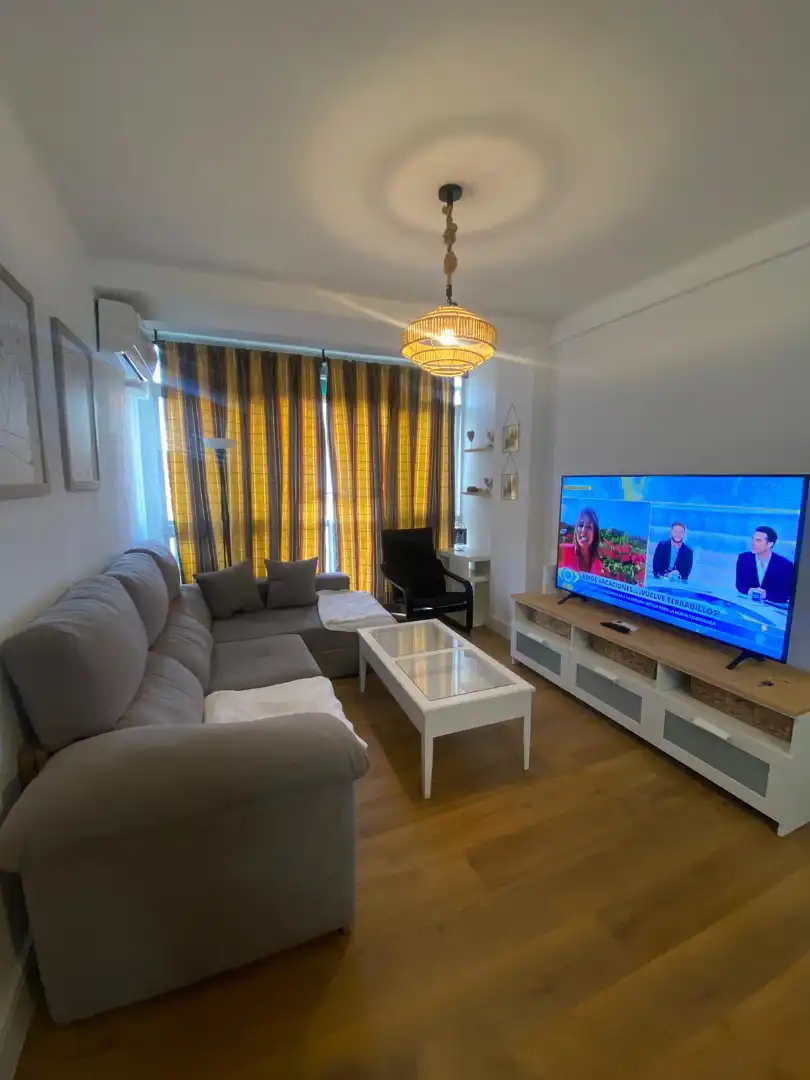 Sala de estar de Piso de alquiler en Málaga con Aire acondicionado, Calefacción y Amueblado