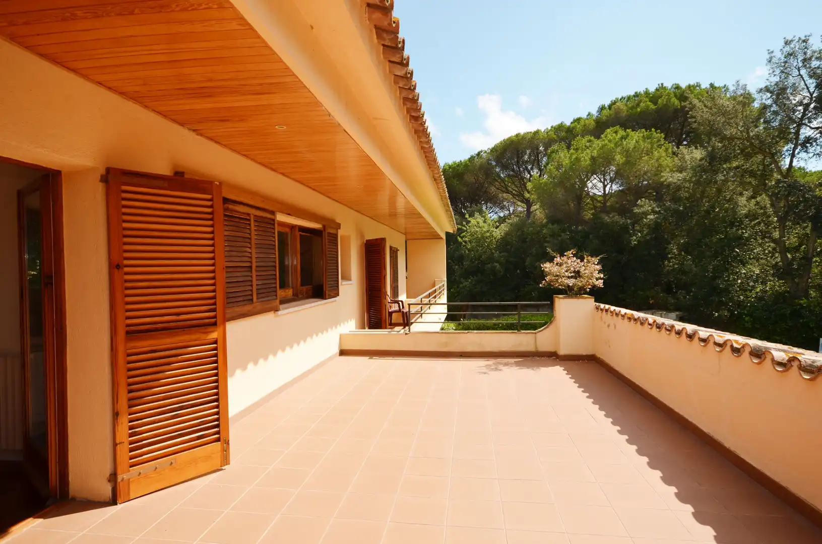 Terrassa de Casa o xalet en venda en Santa Cristina d'Aro amb Calefacció, Jardí privat i Terrassa