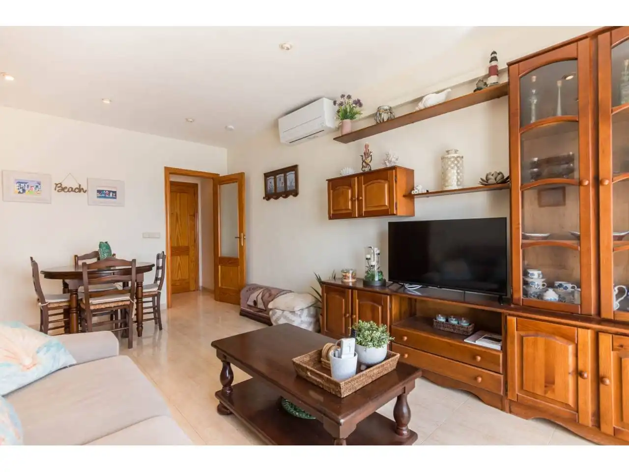 Living room of Flat for sale in Cartagena  with Air Conditioner, Terrace and Storage room